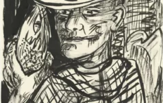 Selbstbildnis-mit-Fischerhut_1949